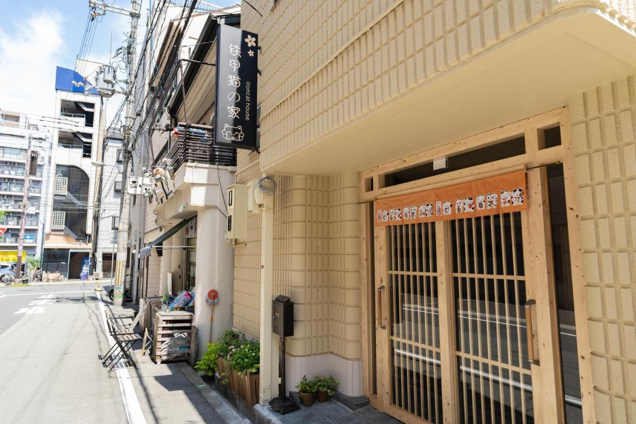 Апартаменти 大阪道顿堀 铁甲猫の家 Екстер'єр фото